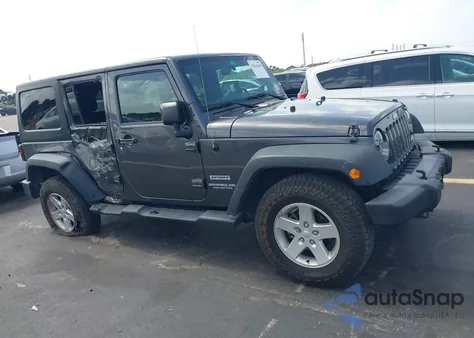 2017 Jeep Wrangler Unlimited Sport 4X4 из США, поврежденный, VIN 1C4BJWDG5HL584230